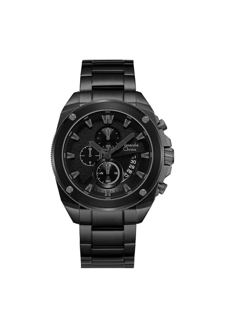 Alexandre Christie AC 6646 MCBEPBA Jam Tangan Pria Stainless Steel