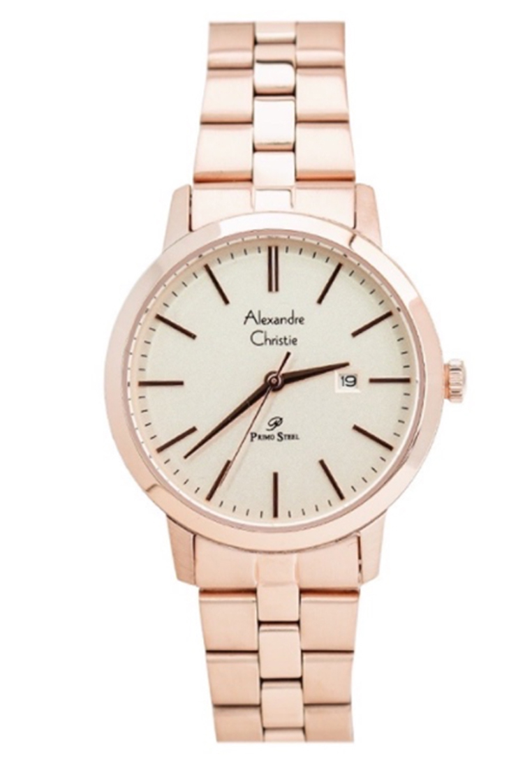 ALEXANDRE CHRISTIE AC 1007 FULL ROSEGOLD LADY LDBRGLN
