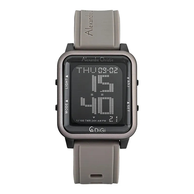 Alexandre Christie Jam Tangan Wanita Alexandre Christie Digital AC 9344 MH RGRBA Rubber Strap