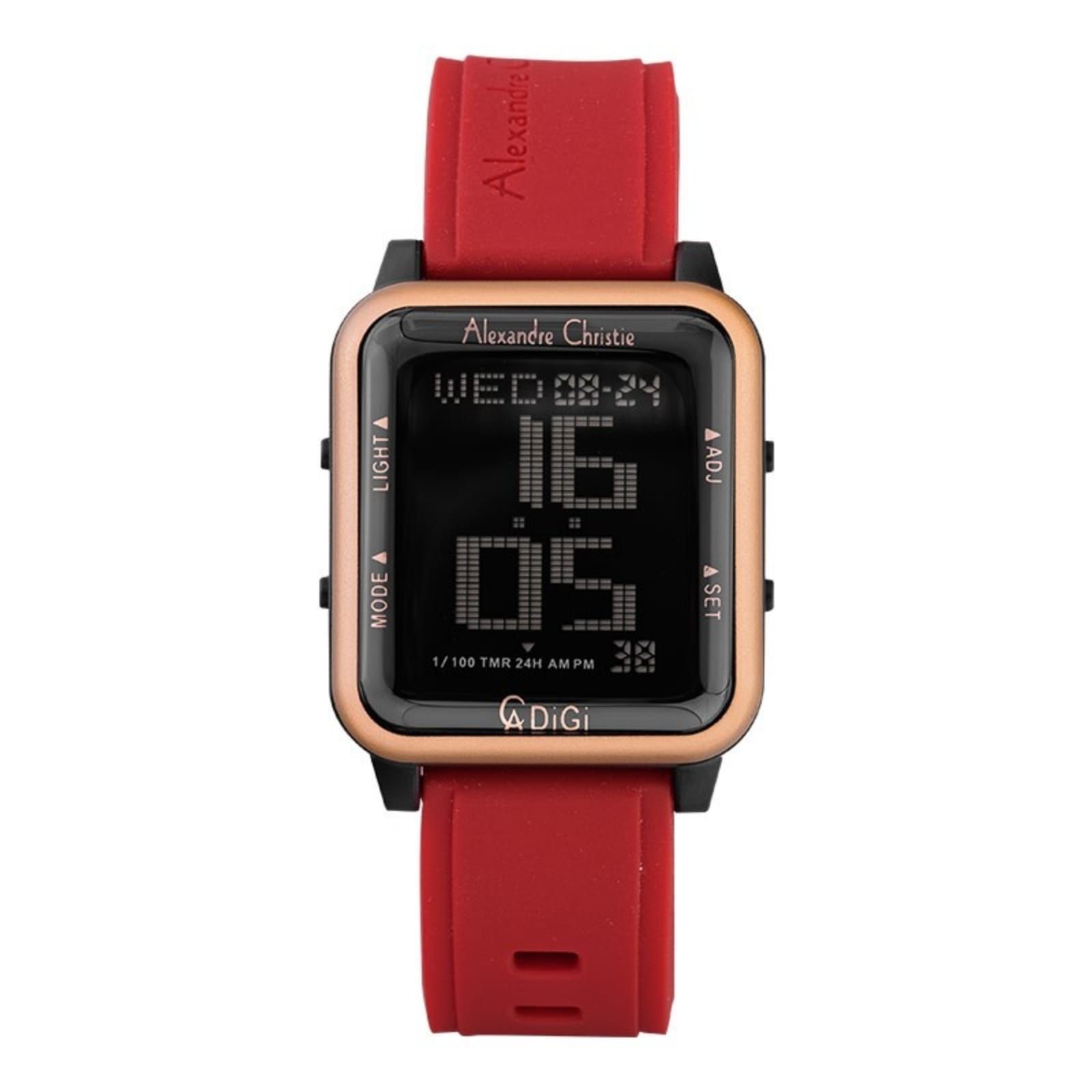Alexandre Christie 9344 Rosegold Karet Merah Cewek