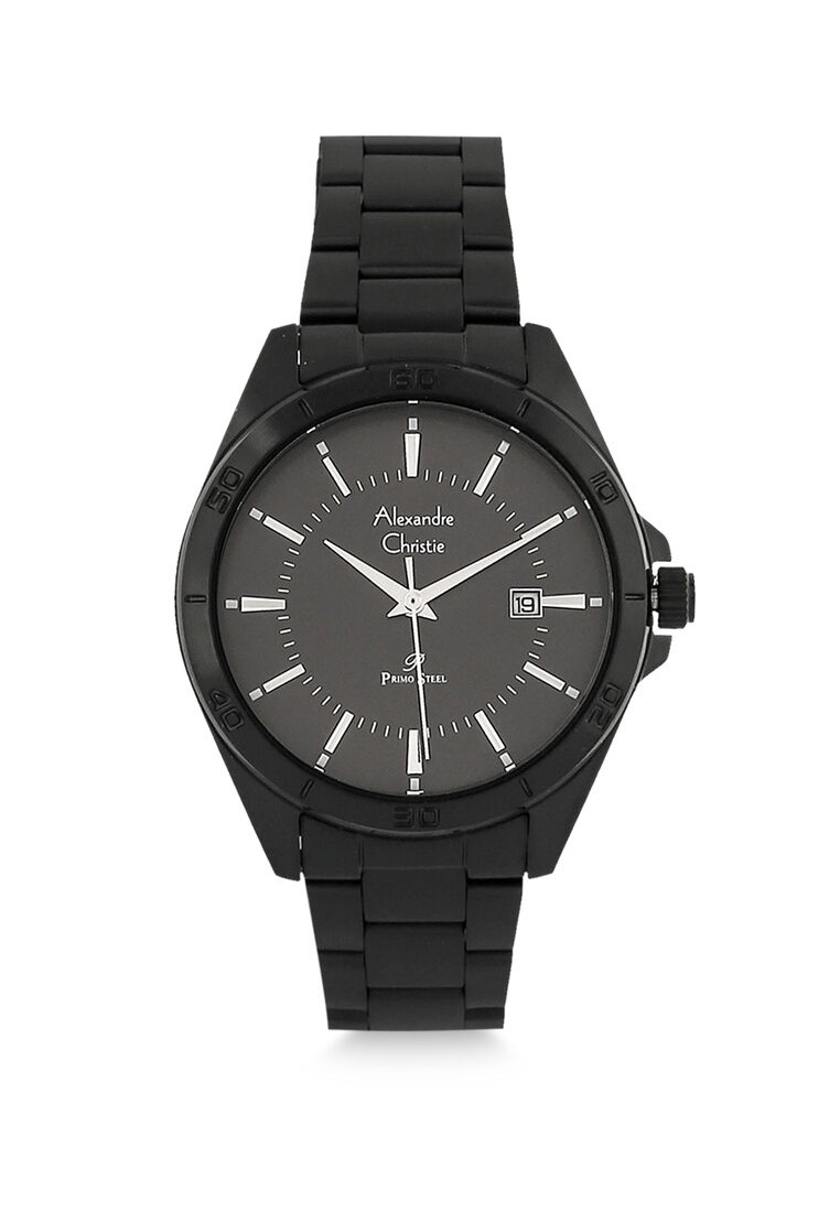 Alexandre Christie Jam Tangan Wanita - Black  - Silicon - 1011 LDBIPBA