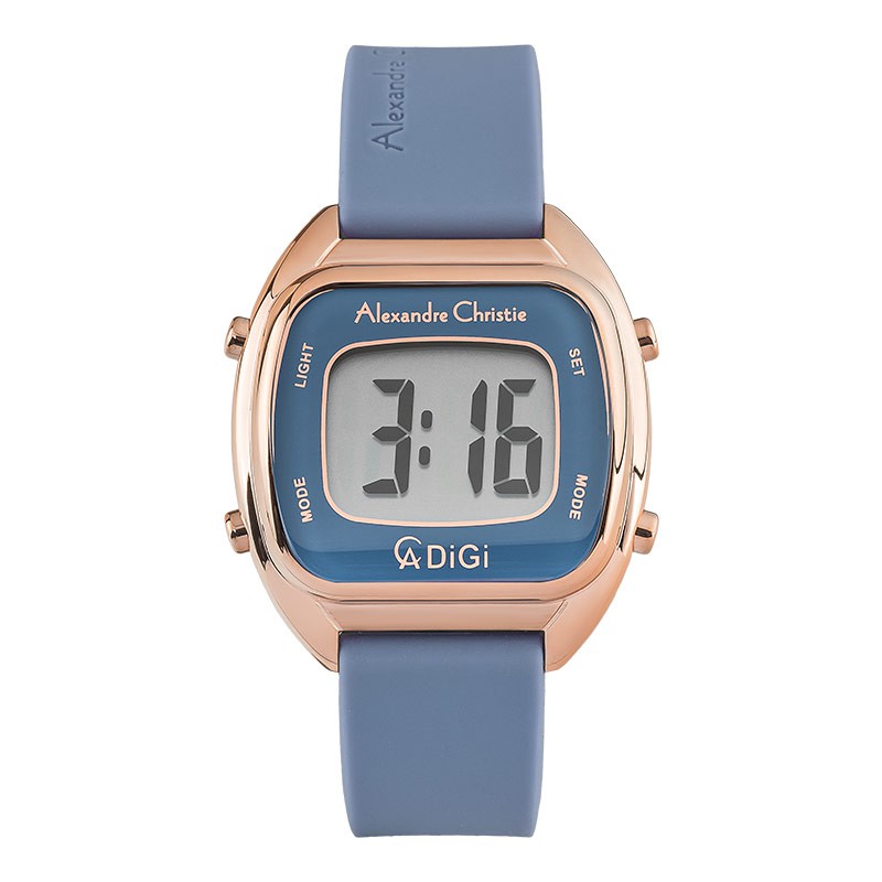 Alexandre Christie Jam Tangan Wanita Alexandre Christie Digi AC 9335 LH RRGBU Ladies Digital Dial Bl