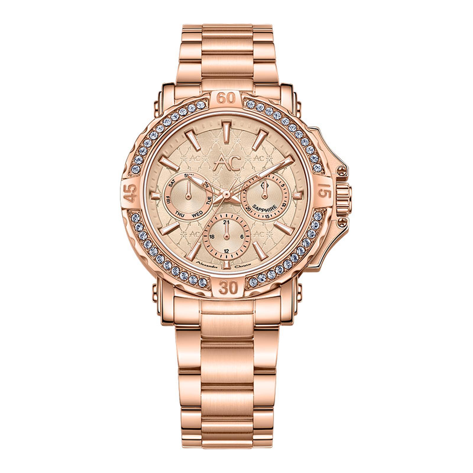 Alexandre Christie 9205 Full Rosegold Cewek