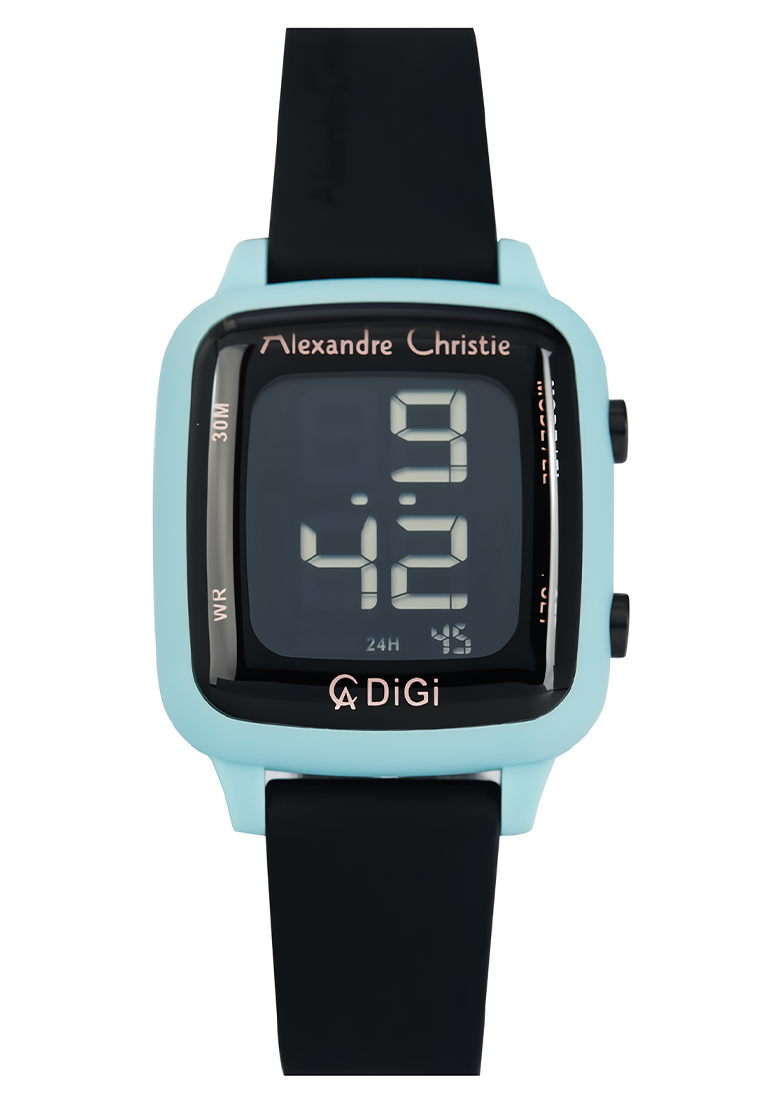 Alexandre Christie Jam Tangan Wanita Alexandre Christie Digi AC 9369 LHRIUBABA - Rubber Strap