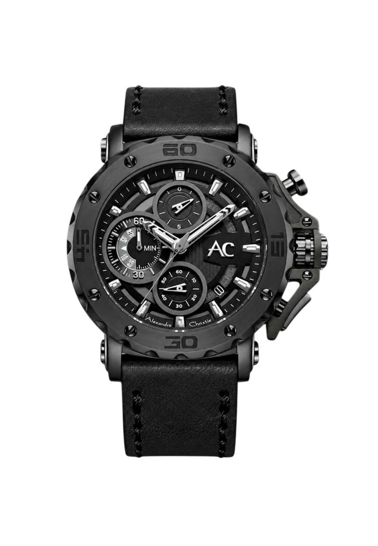 ALEXANDRE CHRISTIE 9205 Kulit Full Hitam Cowok