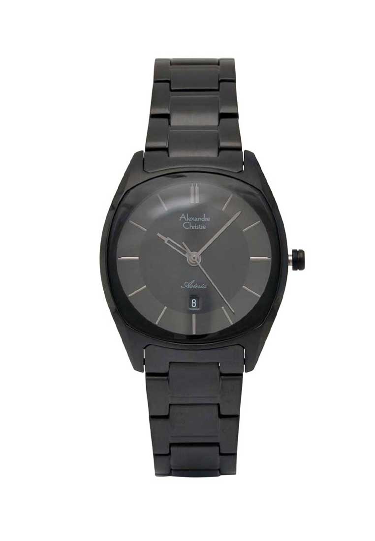 Alexandre Christie Jam Tangan Wanita - Black - Stainless Steel - 8671 LDBIPBA