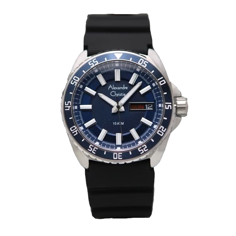 Alexandre Christie AC 6541 Silver Blue MERSSBU