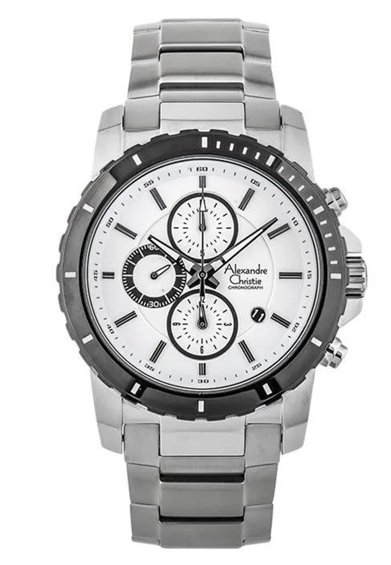 ALEXANDRE CHRISTIE AC 6141 SILVER WHITE MCBTBSL
