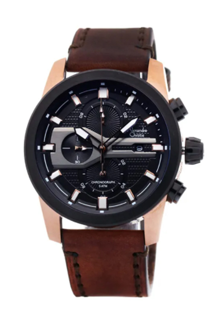 Alexandre Christie AC 6562 Rosegold Brown MCLBRBA
