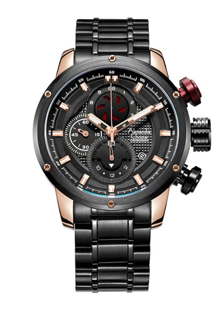 ALEXANDRE CHRISTIE AC 6239 ROSEGOLD BLACK MCBBRBA