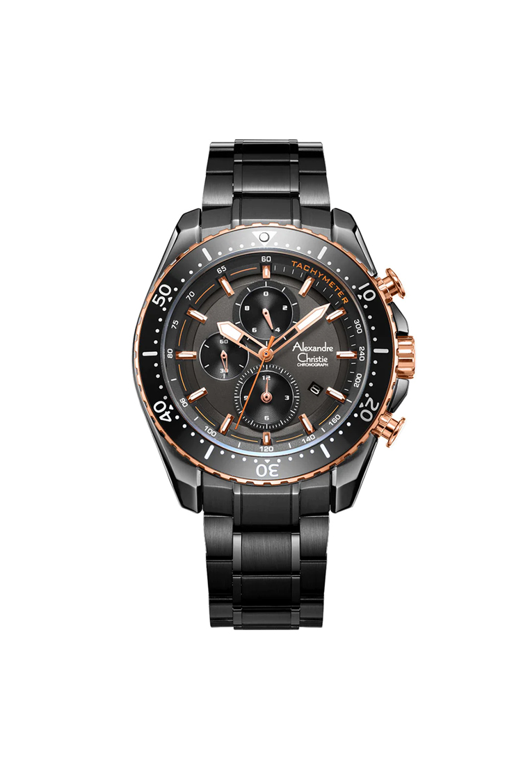 Alexandre Christie AC 6503 MCBIPBARG Jam Tangan Pria Stainless Steel