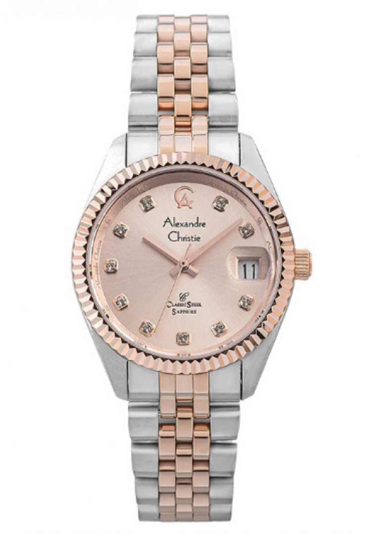 ALEXANDRE CHRISTIE AC 5013 SILVER FULL ROSEGOLD LDBTRLN