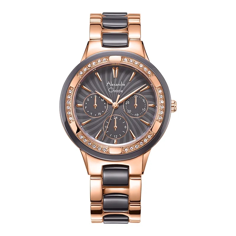 Alexandre Christie Jam Tangan Wanita Alexandre Christie AC 2299 BF BRGGR Women Stainless Steel