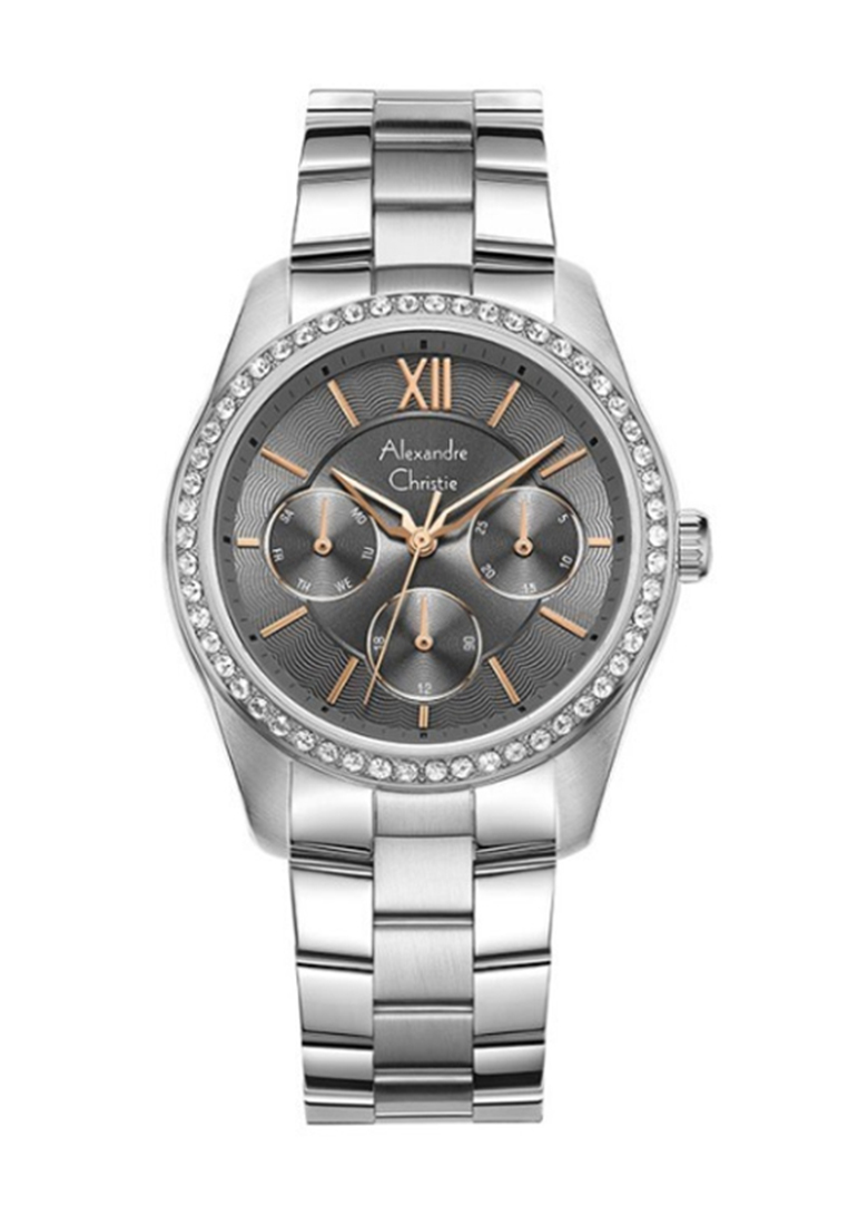 ALEXANDRE CHRISTIE AC 2827 SILVER GREY ROSEGOLD BFBSSGRRG