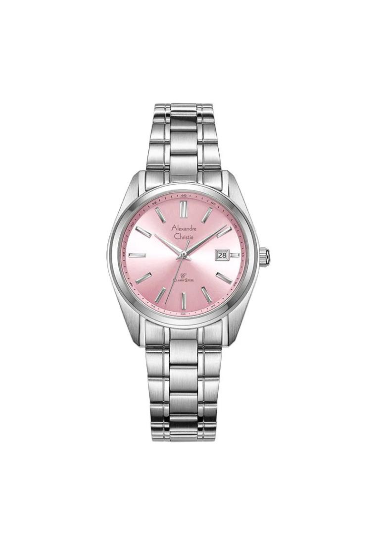Alexandre Christie Jam Tangan Wanita Alexandre Christie AC 8660 LD BSSLK Women Stainless Steel