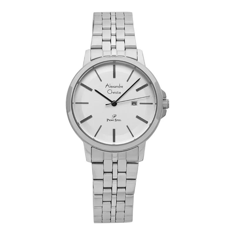 Alexandre Christie Jam Tangan Wanita Alexandre Christie Primo Steel AC 1036 LD BSSSL Women Stainless