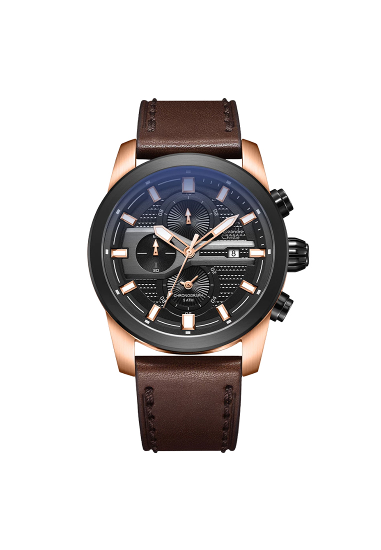 Alexandre Christie AC 6562 MCLBRBA Jam Tangan Pria Stainless Steel
