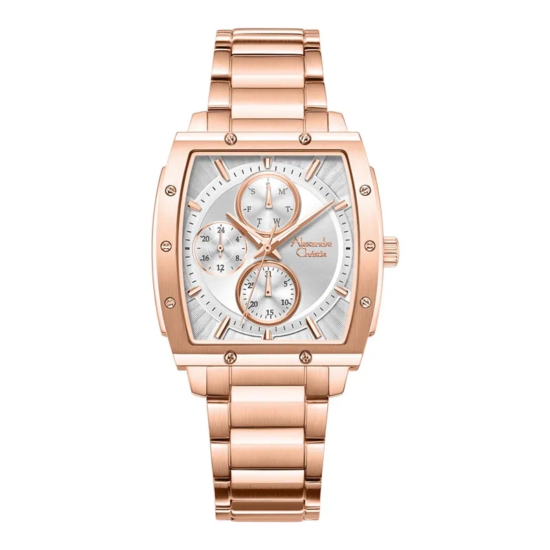 Alexandre Christie Jam Tangan Wanita Alexandre Christie AC 6376 BF BRGSLRG Women Stainless Steel