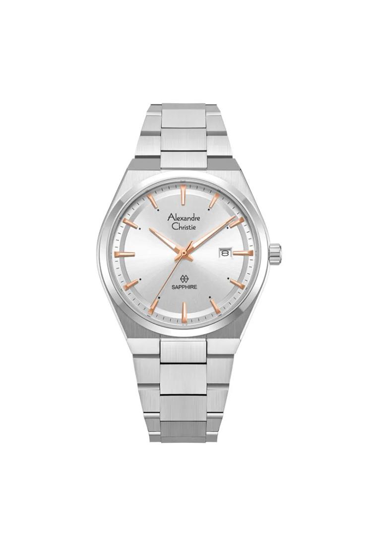 Alexandre Christie Jam Tangan Pria Alexandre Christie Sapphire AC 8697 MD BSSSLRG Stainless Steel