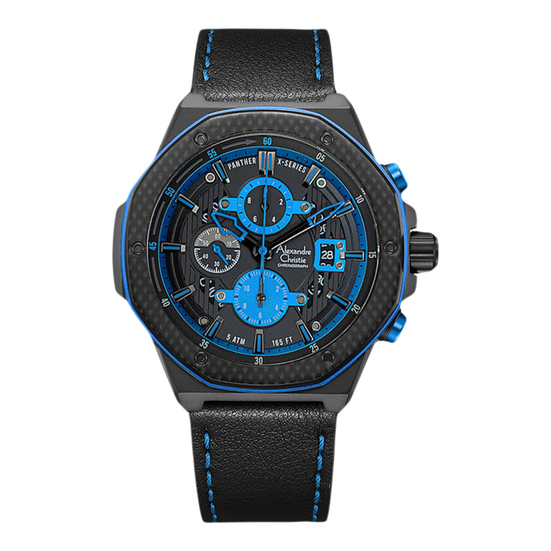 Alexandre Christie Jam Tangan Pria Alexandre Christie Chronograph AC 6600 MC LIPBABU Panther X Serie