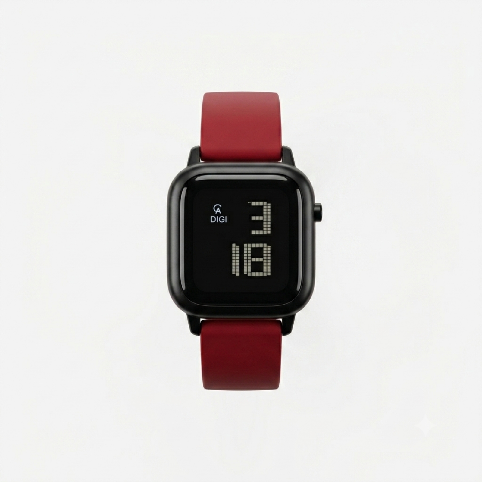 Alexandre Christie 9392 Rubber Red Ring Hitam Cewek