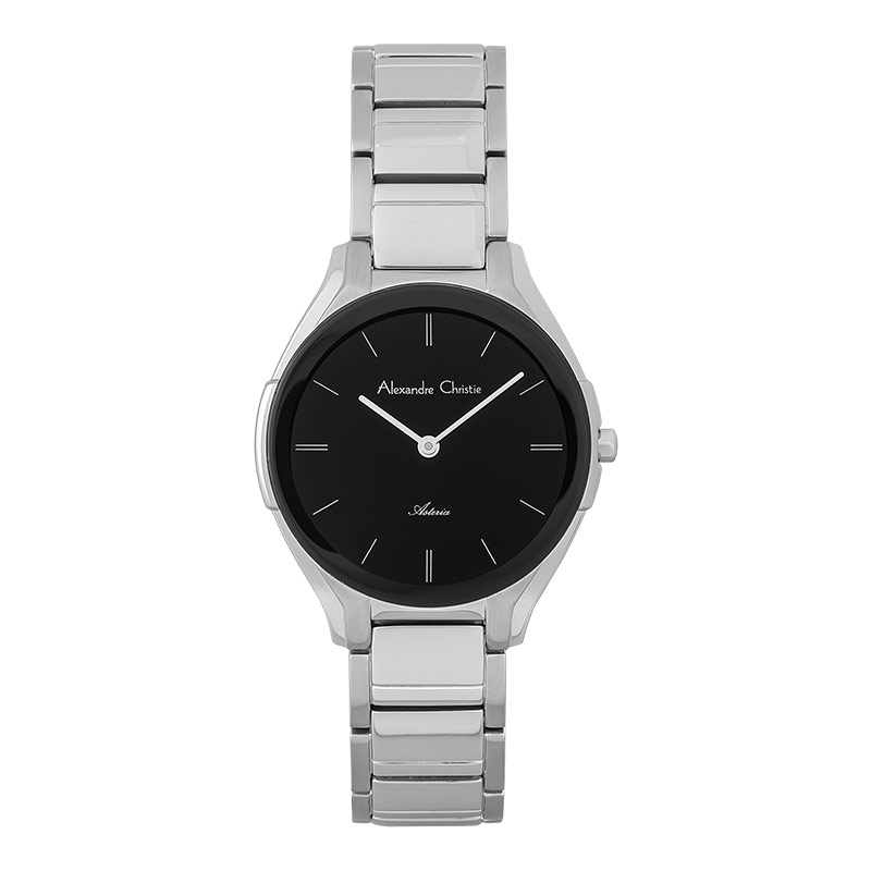 Alexandre Christie Jam Tangan Wanita Alexandre Christie Asteria AC 8610 LH BSSBA Ladies Black Dial S