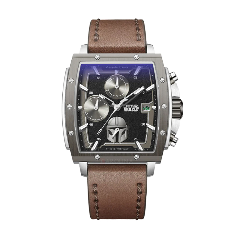 Alexandre Christie AC 6376 Silver Brown Star Wars Limited Edition MCLMD1
