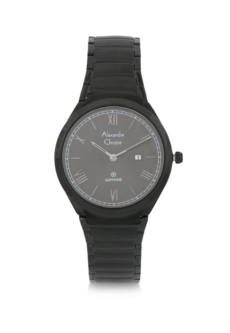 Alexandre Christie Jam Tangan Wanita - Black - Stainless Steel -  8561 LDBIPBA