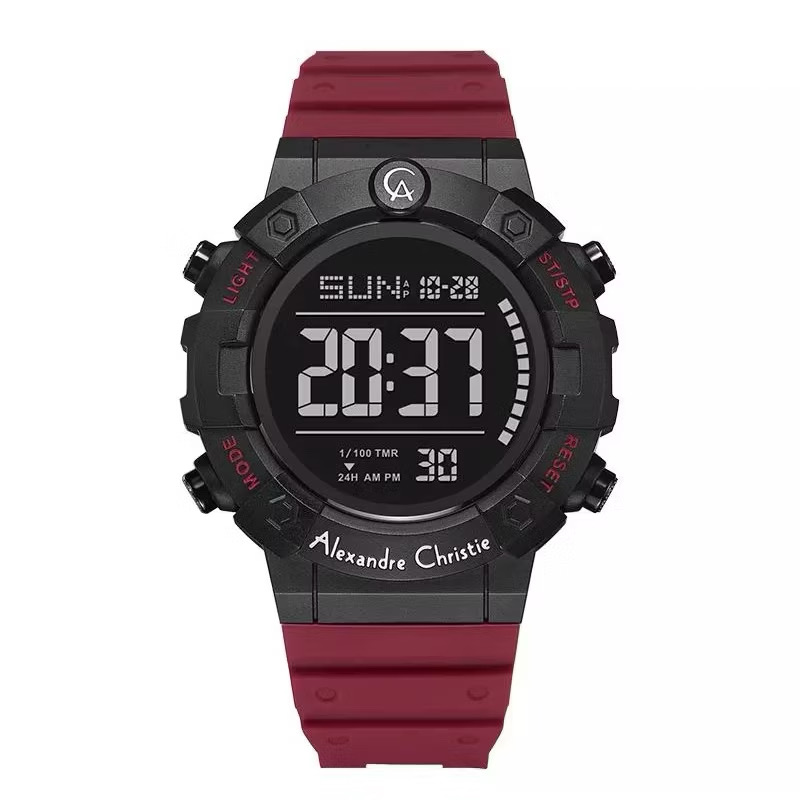 Alexandre Christie Jam Tangan Pria Alexandre Christie Rubber AC 9388 MH RIPBARE Men