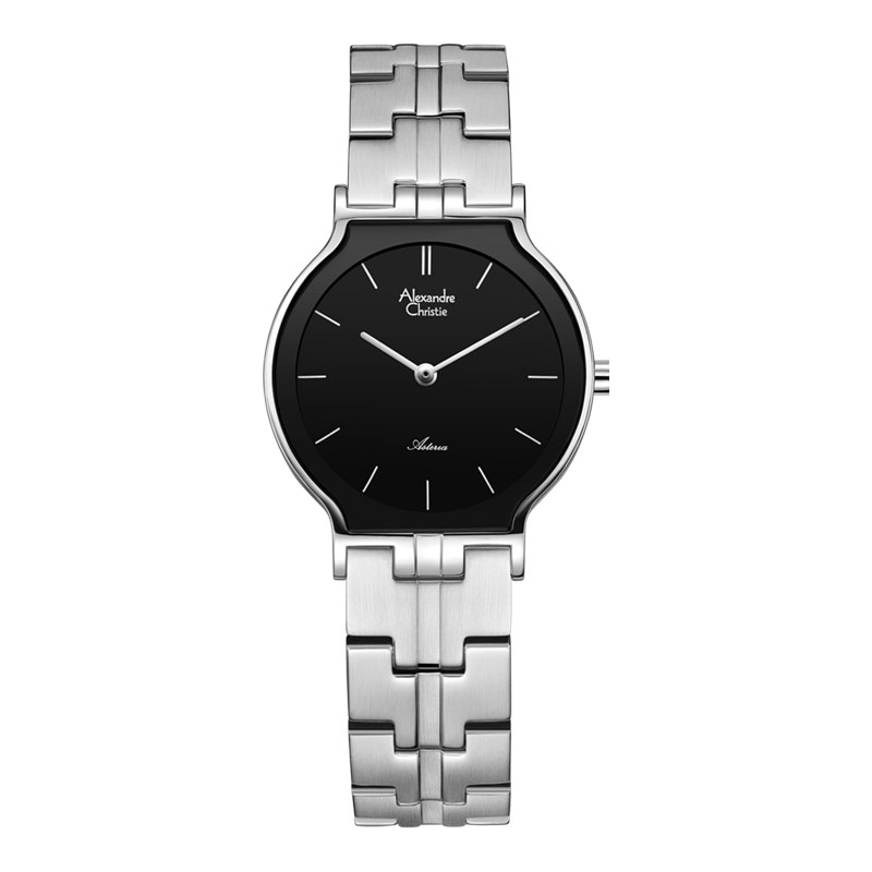 Alexandre Christie Jam Tangan Wanita Alexandre Christie Asteria AC 8410 LH BSSBA Ladies Black Dial S