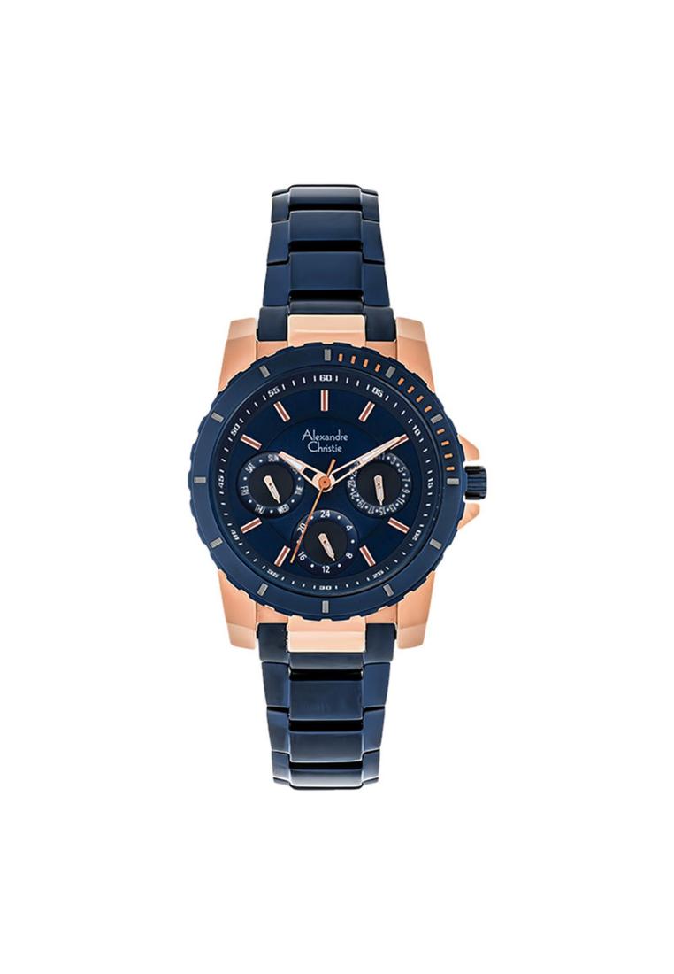 Alexandre Christie 6141 Biru Rosegold Cewek