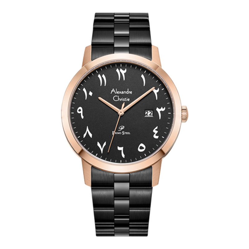Alexandre Christie Jam Tangan Pria Alexandre Christie Primo Steel AC 1007 MD BBRBASL ACF-1007 AC 100