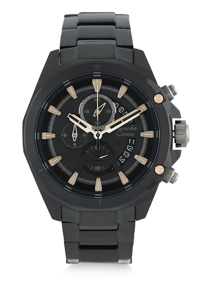 Alexandre Christie Men AC 6651 MCBGBBA Stainless steel