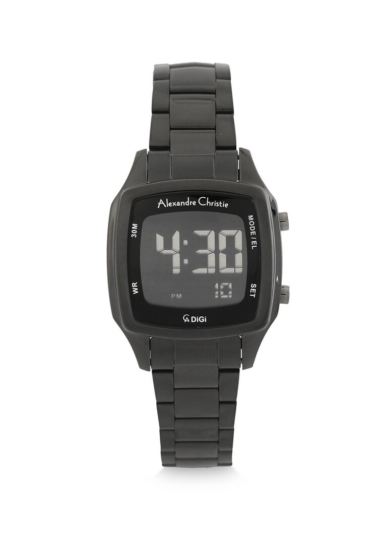 Alexandre Christie Jam Tangan Wanita - Black - Stainless Steel - 9355 LHBIPBA