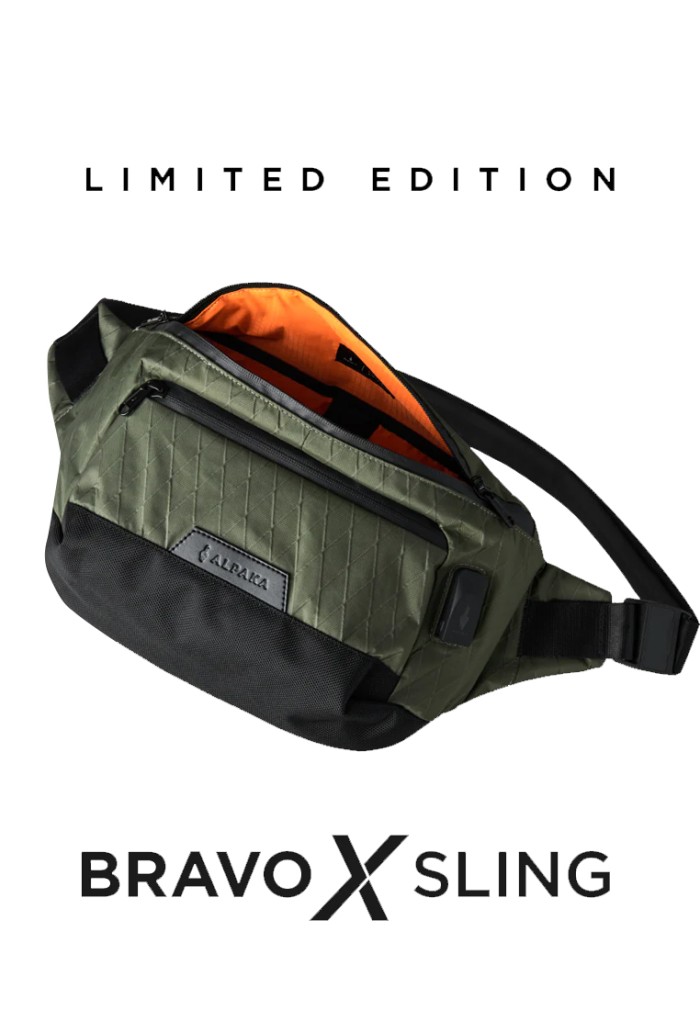 Alpaka Bravo X Sling Limited Edition iPad 11 Pro 6L - Dark Green VX21