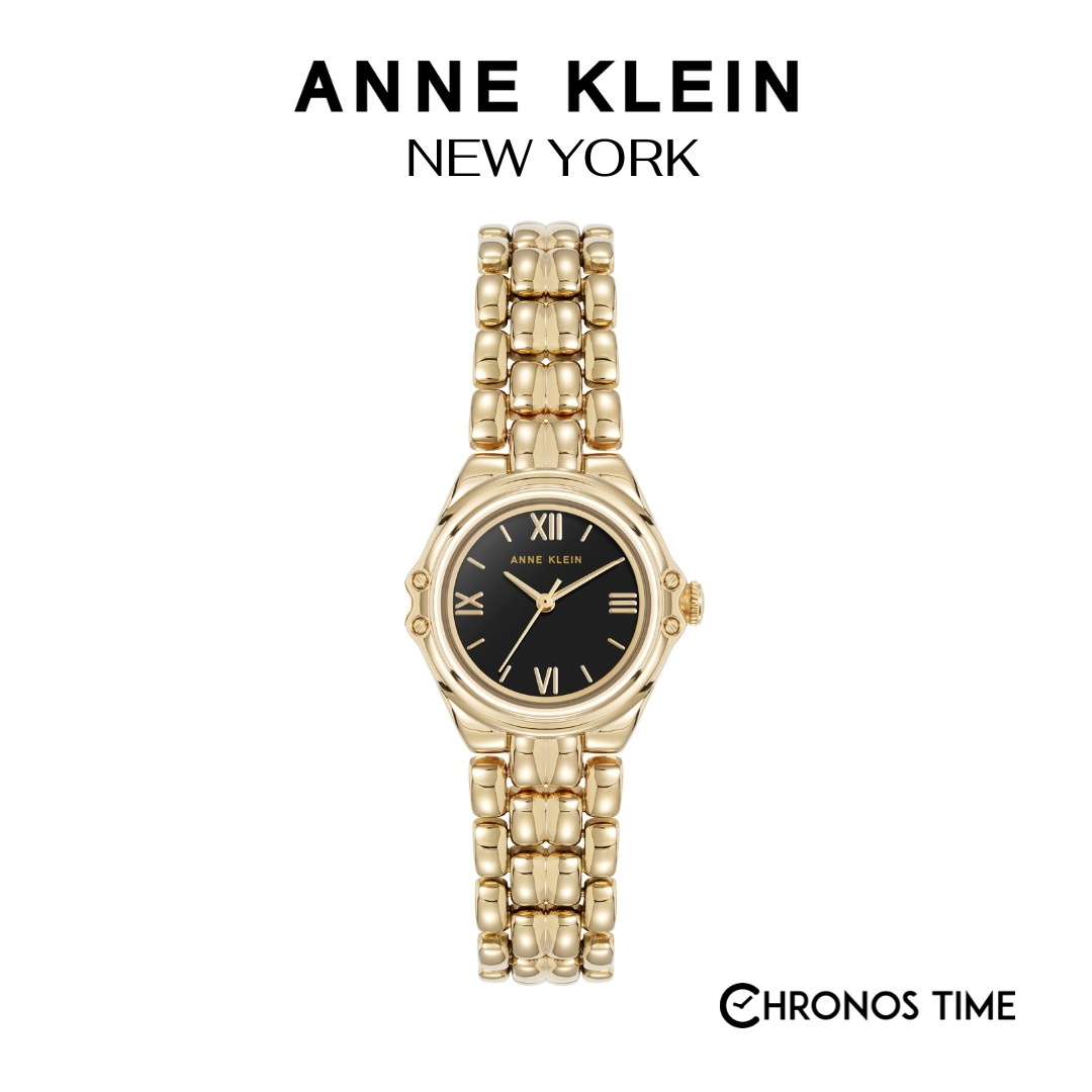 ANNE KLEIN Jam Tangan Wanita Analog AK-5362BKGB