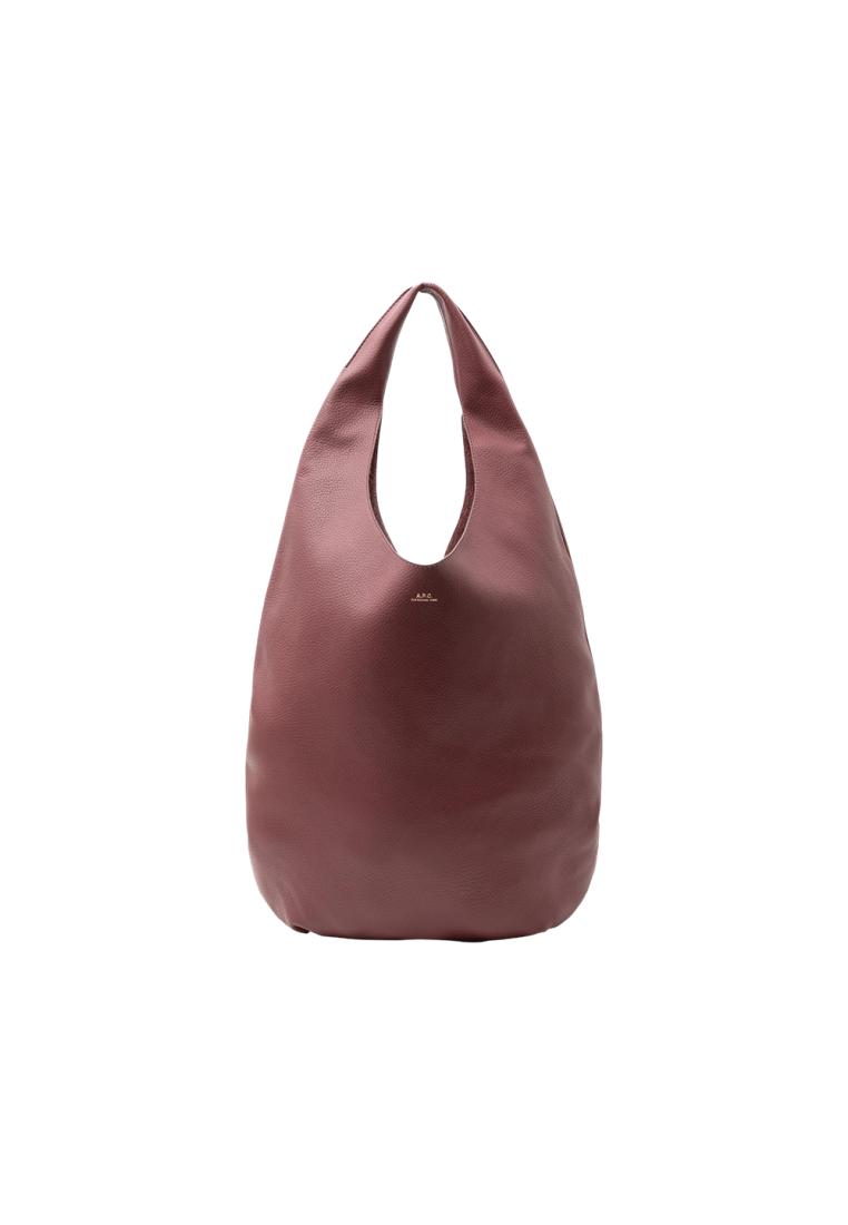 A.p.c. Le Neige Bag Grained Leather Vino