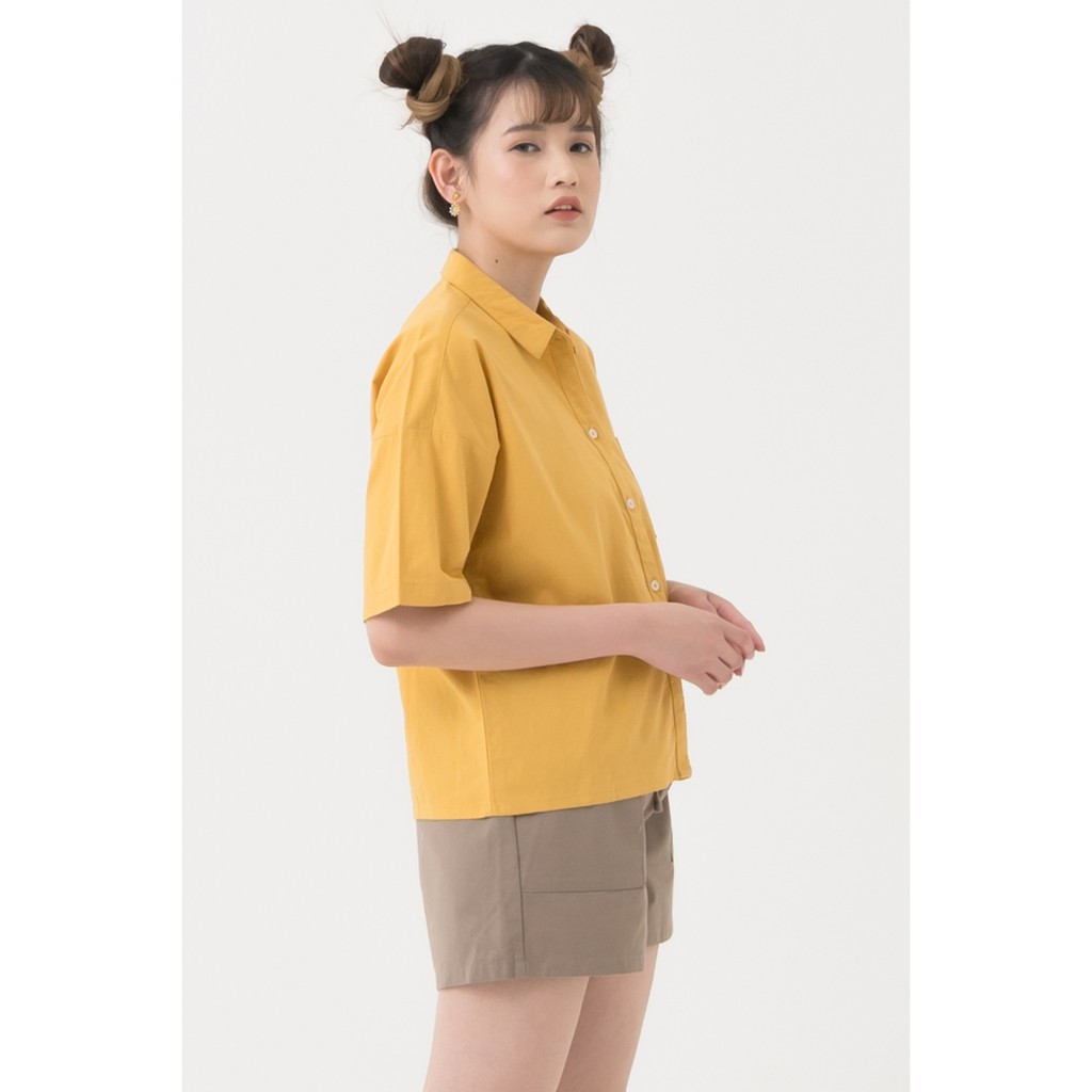 APLOMB Kemeja Wanita Magnola Mustard