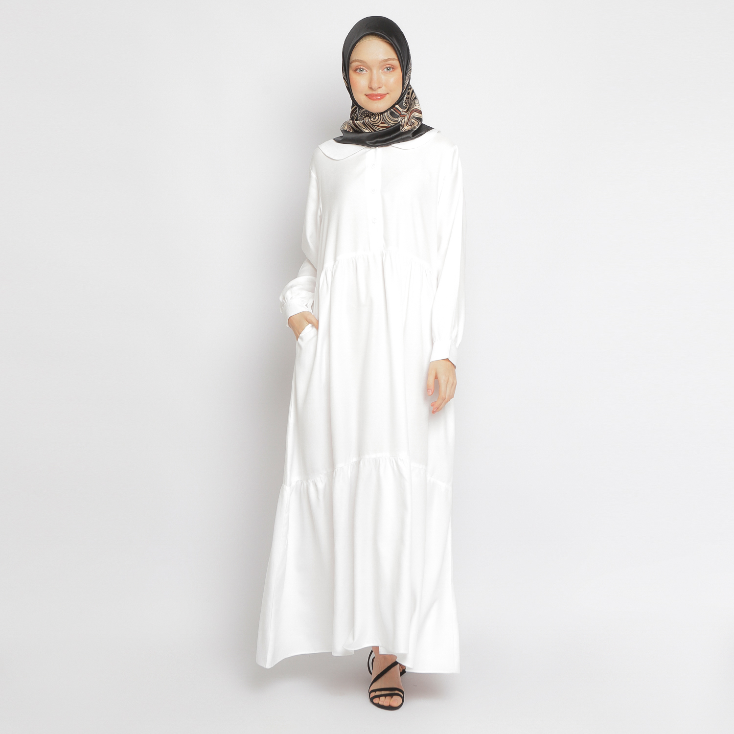 Arafah Gamis Wanita GMS 03 White