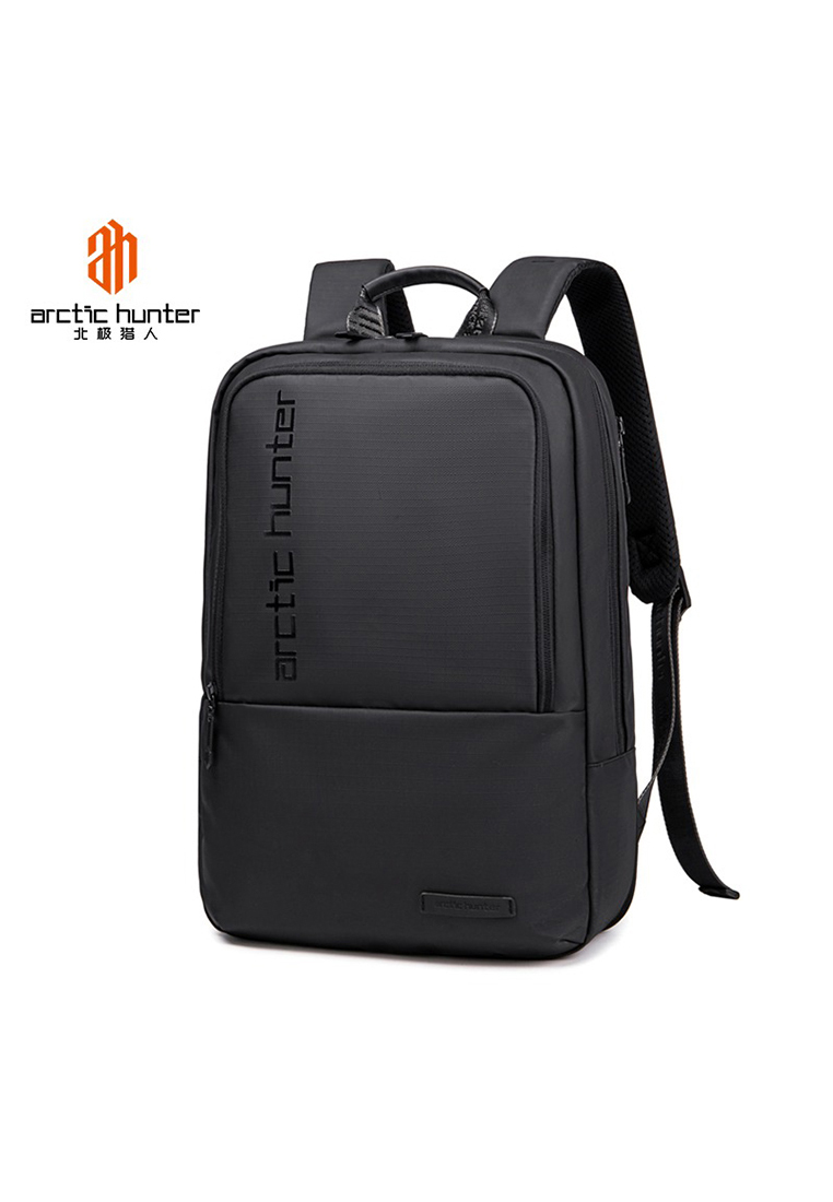 Arctic Hunter B00529 Arctic Hunter Tas Ransel Backpack Laptop 15.6 Inch Expandable - BLACK