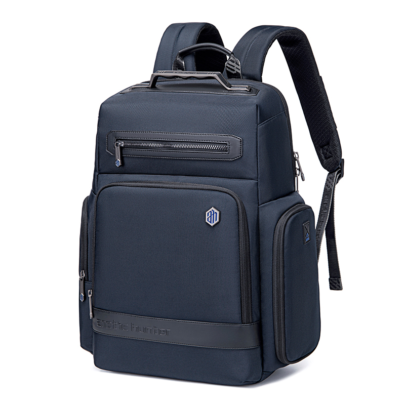 Arctic Hunter B00499 Tas Ransel Backpack Laptop Kerja pria 15.6 Inch - BLUE