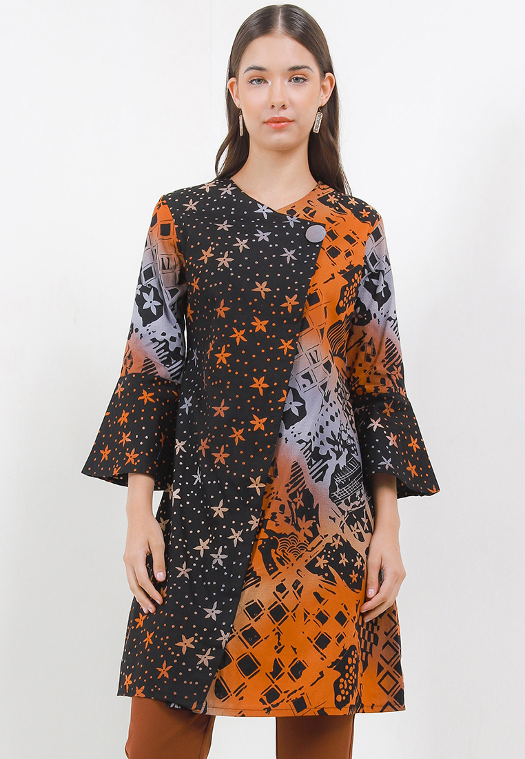 ARJUNA WEDA Tunik Batik Pelangi Iteman