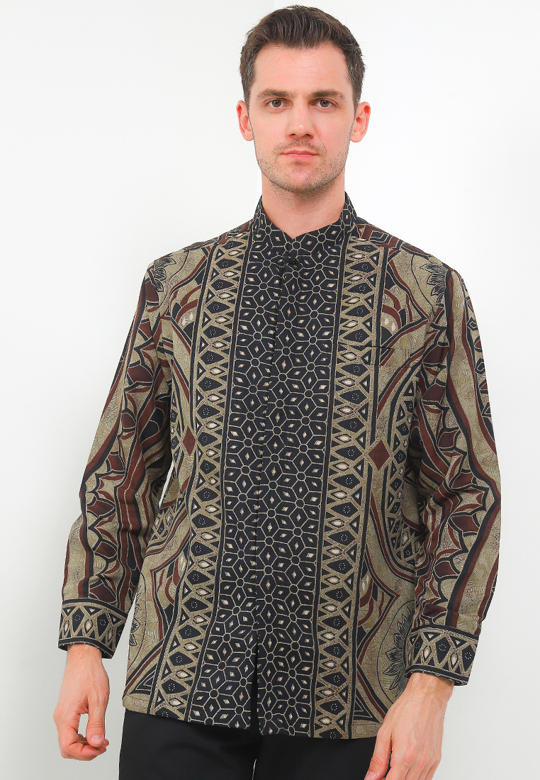 ARJUNA WEDA Koko Batik Regular Fit Motif Matahari