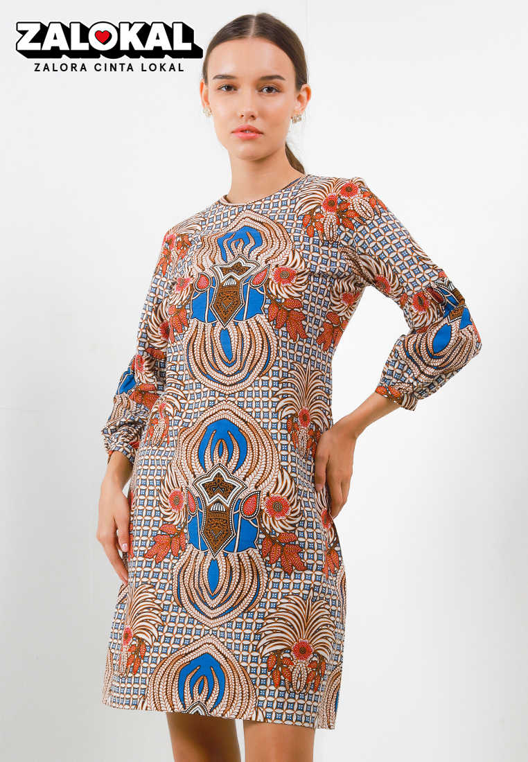 ARJUNA WEDA Sackdress Batik Mahkota Raja