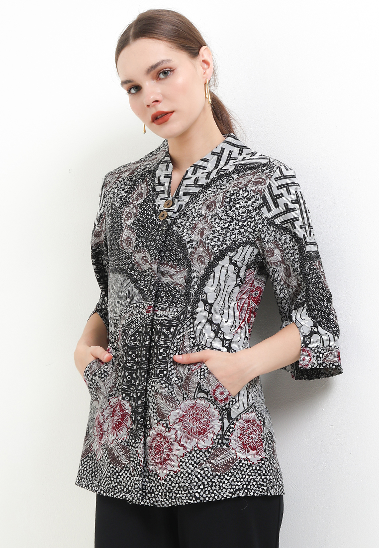 ARJUNA WEDA Blouse Batik Peksi Gandrung Parang