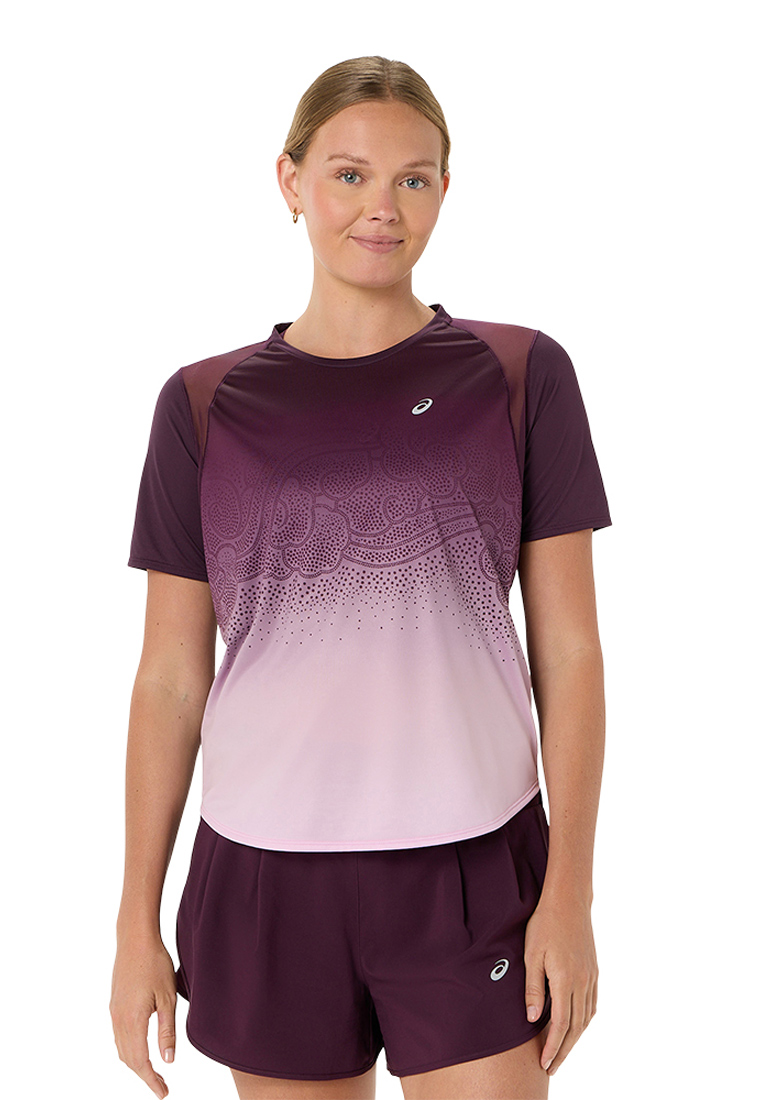 Asics Women Road Fade SS Top Western-2012D420.501