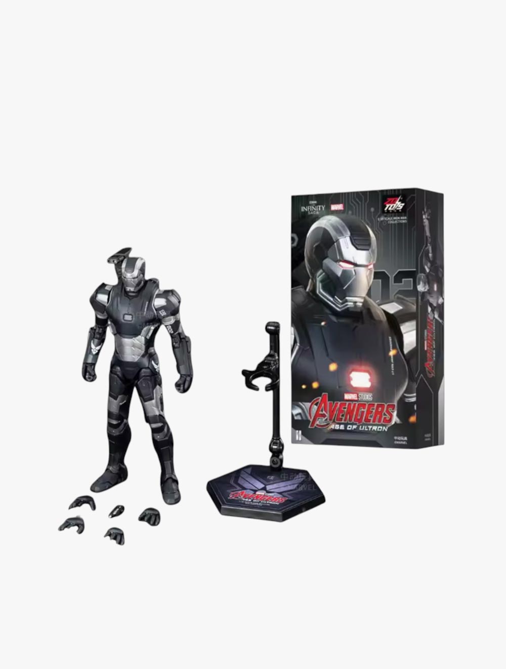 Avengers Marvel ZD Toys War Machine Mark 2 - ZDT1906-53