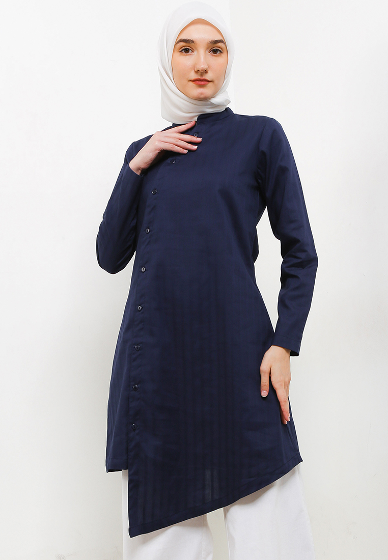 AZZAR Grinda Tunic In Navy