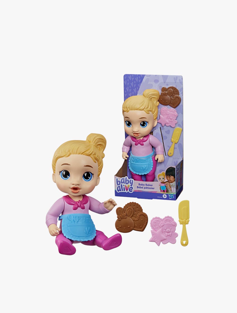Baby Alive Baby Baker Blonde Hair - BYAG2983
