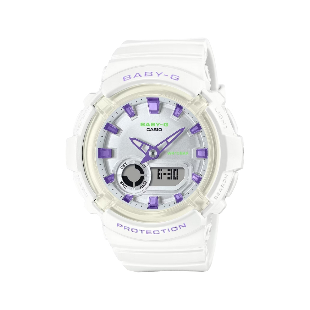 Baby-G Casio Baby-G Jam Tangan Wanita dengan format Analog Digital BGA-280DN-7ADR